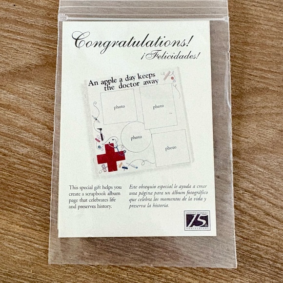 ☘️3/$10 Creative Memories Retired “Congratulations”  Sticker Die-Cut Set Doctor - Picture 1 of 5